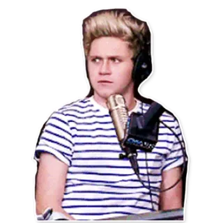 😠 7c8626cc Niall Horan 歌手, 音乐家, 名人, 单向乐队, 奈尔·霍兰 telegram sticker
