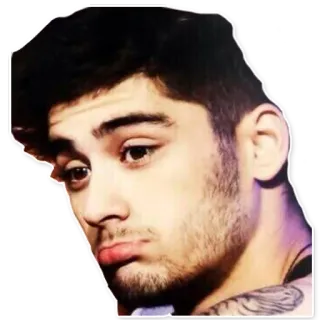 ☹ d71fcd69 Zayn Malik 名人, 歌手, 流行, 泽恩·马利克, 单向组合 telegram sticker