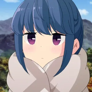 Shima Rin - @oneesanstickers whatsapp stickers