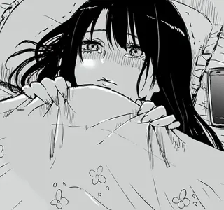 😢 0265d338 animé, pleurer, triste, fille, manga, émotionnel telegram sticker