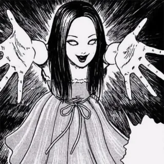 🤗 3fd377af Horreur, Manga, Effrayant, Fantôme, Sinistre, Junji Ito telegram sticker