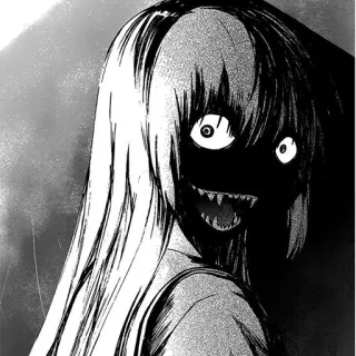 👀 63389254 Manga, Horreur, Effrayant, Monstre, Cauchemardesque, Anime, Sombre, Maléfique telegram sticker