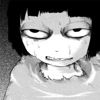 😒 cd108144 Anime, Manga, Sueur, Fatigué(e), Personnage telegram sticker