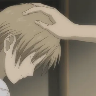 🤗 2aa58e68 动漫, 摸头, 喜爱, 安慰, 温柔 telegram sticker