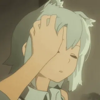 🤗 3cade8c3 动漫, 卡通, 角色, 沮丧, 捂脸, 烦躁 telegram sticker