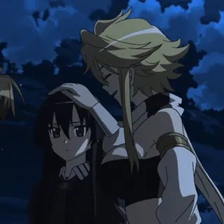 😐 c3c34093 动漫, 角色, 友好的, 深情的, 肖像, 插画 telegram sticker