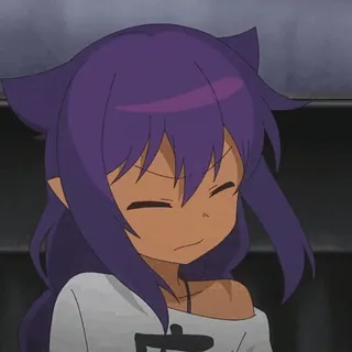 🙅‍♂️ 629b45e1 Anime, Orecchie da gatto, Carino, Ragazza, Cartone animato telegram sticker