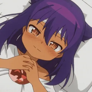 😟 a316eb5b Ragazza anime, Cartone animato, Illustrazione, Carino/a, Personaggio, Sdraiato/a telegram sticker