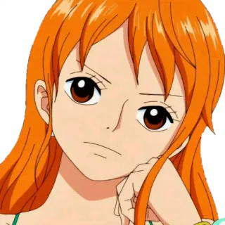 👀 f60576df Nami One Piece 애니메이션, 캐릭터, 원피스, 나미 telegram sticker