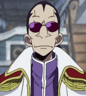 😎 738502cc Sengoku One Piece Anime, Charakter, Sengoku, One Piece, Marine, Marine telegram sticker