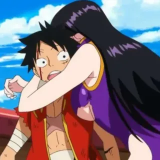 🤗 f7900e98 Monkey D. Luffy One Piece Anime, Cartoon, One Piece, Monkey D. Luffy telegram sticker