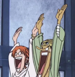 😰 a7fa3293 アニメ, キャラクター, お祝い, わくわく telegram sticker