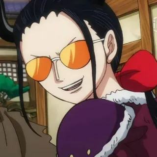 💜 76425a26 Nico Robin One Piece anime, one piece, nico robin, character telegram sticker