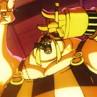 👸 baff452e anime, gesture, middle finger, character telegram sticker