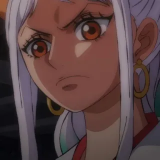 😈 c20d746b Yamato One Piece anime, character, Yamato, One Piece telegram sticker