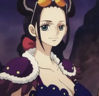 💜 d1f74c24 Nico Robin One Piece anime, one piece, nico robin, manga, character telegram sticker