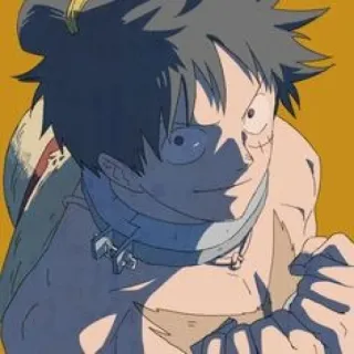 ✖️ 397fd668 Monkey D. Luffy One Piece Anime, One Piece, Monkey D. Luffy, Luffy, Pirata, Cappello di Paglia telegram sticker