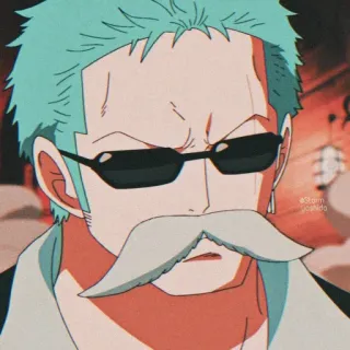 ➕ 5faf7770 Zoro One Piece Anime, One Piece, Zoro, Roronoa Zoro, Manga, Pirata telegram sticker