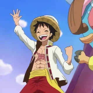 ✖️ 63357a72 Luffy One Piece Anime, One Piece, Luffy, Cartone animato, Personaggio telegram sticker