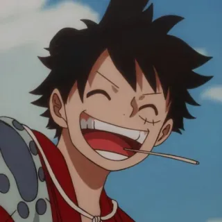 ✖️ f52cfa0a Luffy One Piece Anime, One Piece, Luffy, Cartoni animati, Manga, Personaggio telegram sticker