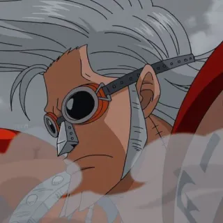 🌀 d0088309 Dr. Vegapunk One Piece Anime, One Piece, Dr. Vegapunk, Scienziato, Manga, Personaggio telegram sticker