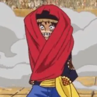 🤌 296fac81 Luffy One Piece Anime, Manga, Cartone animato, Divertente, Carino, One Piece, Luffy whatsapp sticker