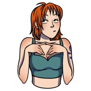 👉 ede6c1b9 Nami One Piece Nami, One Piece, Anime, Manga, Personnage, Pirate, Navigateur whatsapp sticker