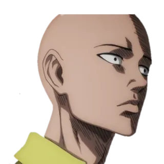 😗 290ba59b Saitama One-Punch Man Anime, One Punch Man, Saitama, Pahlawan, Botak, Kuat telegram sticker