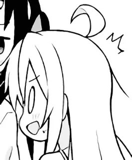 🤗 3339cb2b anime, manga, kreskówka, zaskoczony, zszokowany, słodki telegram sticker