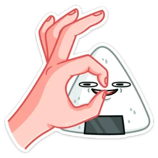 Онигири-сан :: @stickroom telegram stickers