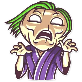 👻 563ab0c5 Zombie, Monster, Kartun, Horor, Mayat hidup, Seram, Menakutkan telegram sticker