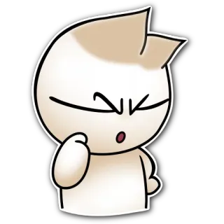 🔍 50316d14 carino, adesivo, cartone animato, anime, kawaii, chibi telegram sticker