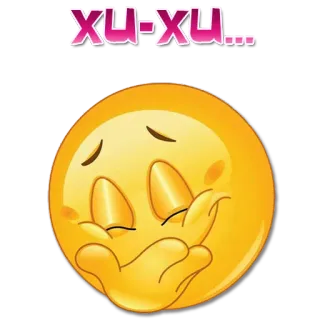 🤭 20245819 xu-xu... emoji, bisou, amour, mignon, sticker, xu-xu whatsapp sticker