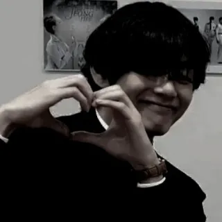 🎸 0ecd9738 JEONG человек, сердце, поза, чон telegram sticker