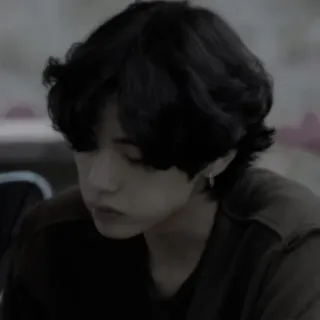 🎸 75f08273 человек, мужчина, темные волосы, серьга telegram sticker