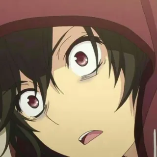 😧 e274a1b1 アニメ, キャラクター, パーカー, 衝撃, びっくり, アジア, マンガ, アニメ 男の子 whatsapp sticker