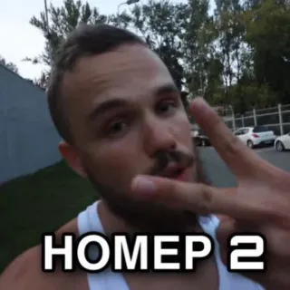 ✌️ ad1a94d8 НОМЕР 2 telegram sticker