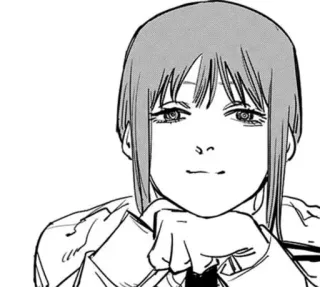 🌟 1b3a7281 Makima Chainsaw Man Makima, Chainsaw Man, anime, manga, character, woman telegram sticker