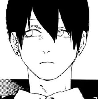 🌟 32259ac7 Aki Hayakawa Chainsaw Man anime, manga, chainsaw man, aki hayakawa, character telegram sticker