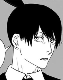 🌟 4cce41a5 Aki Hayakawa Chainsaw Man anime, manga, Aki Hayakawa, Chainsaw Man, character telegram sticker