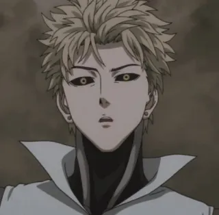 🥊 f953ac4e Genos One-Punch Man Genos, One-Punch Man, Anime, Cyborg, Held, Blonde Haare telegram sticker