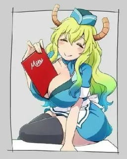Lucoa by oppai master telegram stickers