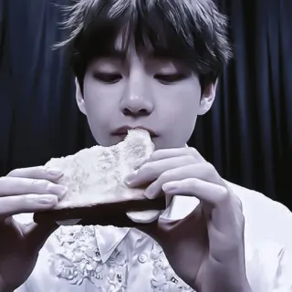 🎟 4acd104b pessoa, comendo, sanduíche, comida, retrato telegram sticker