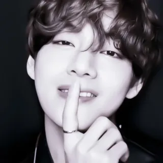 🎟 54a3ea5b retrato, dedo, expressão, gesto, silêncio, psiu telegram sticker