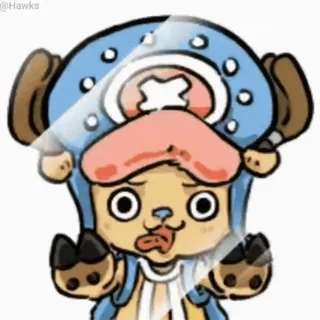 😳 f057452c Tony Tony Chopper One Piece アニメ, ワンピース, チョッパー, トニートニー・チョッパー, 漫画 telegram sticker