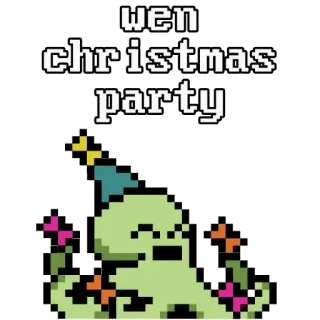 🎄 f676405f wen
christmas
party 圣诞节, 派对, 像素画, 庆祝, 节日, 活动, 假期 telegram sticker