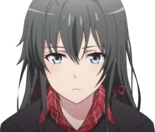 🙁 0a24580d Anime, Dziewczyna, Postać telegram sticker