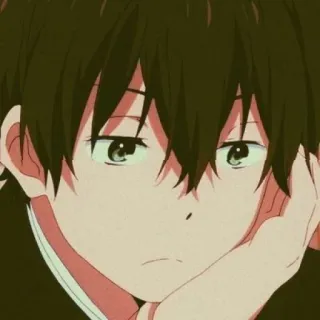 🍪 6e2bbfda Anime, Menino, Adolescente, Mangá, Personagem, Arte, Ilustração telegram sticker