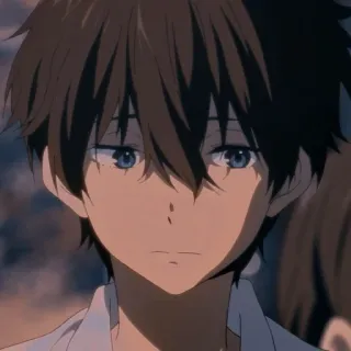 🍪 7a2b70b7 Anime, Menino, Retrato, Desenho animado telegram sticker