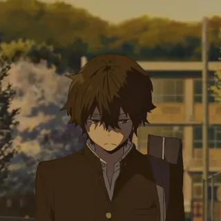 🥢 61ef9a37 อนิเมะ, เด็กผู้ชาย, ชุดนักเรียน, ตัวละคร, อนิเมะญี่ปุ่น telegram sticker